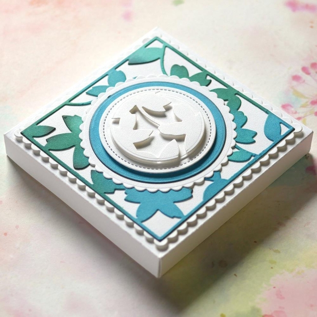 Elizabeth Craft Design Stanzschablonen Pizzabox 10.7x10.7cm