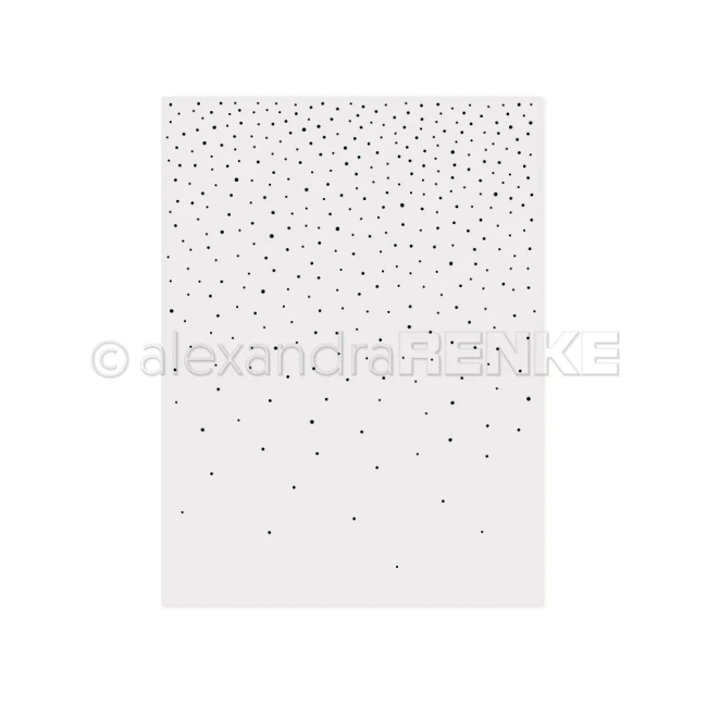 Alexandra Renke Prägeschablone Leichter Schneefall 15.2x20.5cm