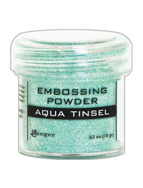 Ranger Embossingpulver Aqua Tinsel Embossing Powder