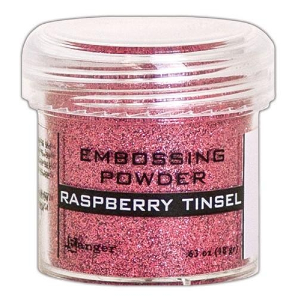 Ranger Embossingpulver Raspberry Tinsel Embossing Powder