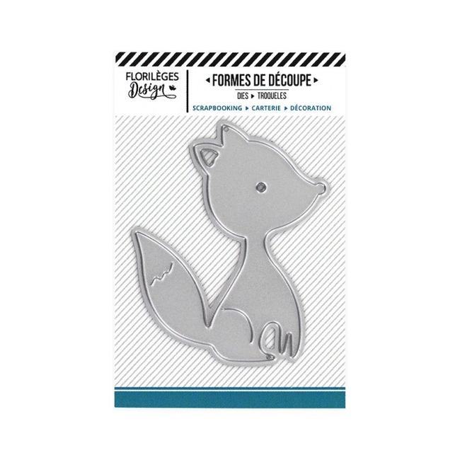 Florilèges Design Stanzschablone Mon Petit Renard 4.5x5.7cm