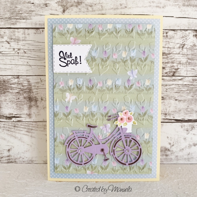 Aurelie Prägeschablone Tulpen Embossing Folder 10.5x15.0cm