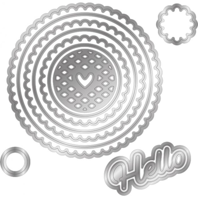 Crafter's Companion Gemini Stanzformen Kreise Triple Easel Circles