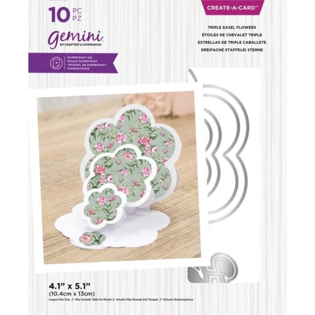 Gemini Stanzformen Blumen Flowers Create-a-Card PRE-ORDER Lieferbar ab 29.04.2026