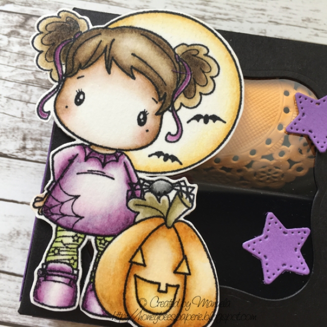 C.C. Designs Clingstempel Oct. 31 Nora Cling Stamp