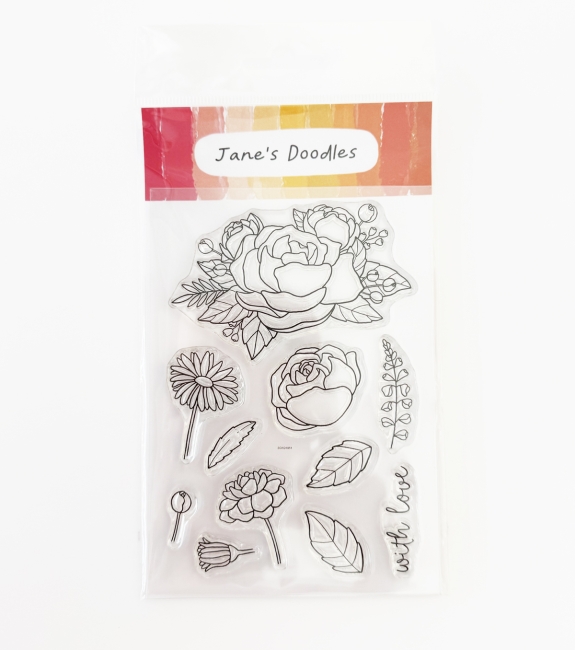 Jane's Doodles Clearstempel Hope 10.0x14.5cm