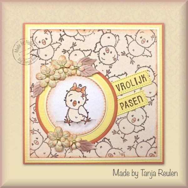 Nellie's Choice Clearstempel Küken I am chickie 2.1x4.0cm