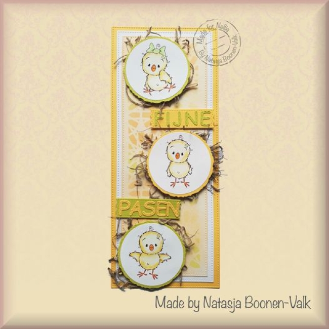 Nellie's Choice Clearstempel Küken I am chickie 2.1x4.0cm