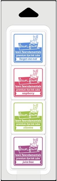 Lawn Fawn - Stempelkissen-Set 4 Farben Farmer's Market Dye Ink Cube Pack