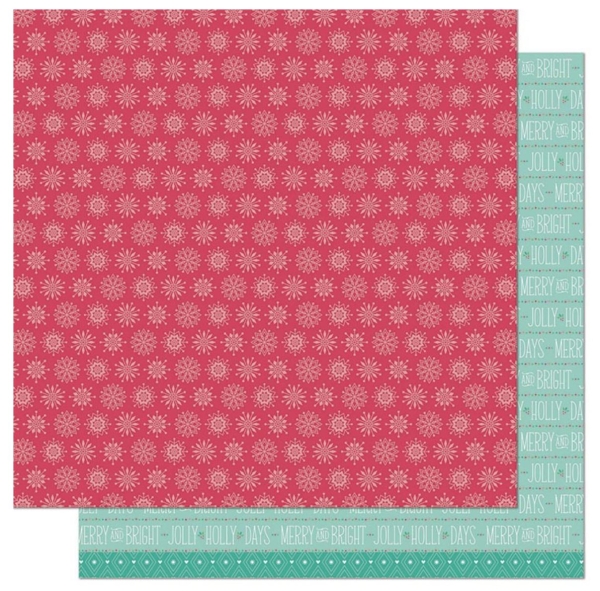 GRATIS! Lawn Fawn Snow Day Beanie Remix Scrapbookingpapier 12x12"