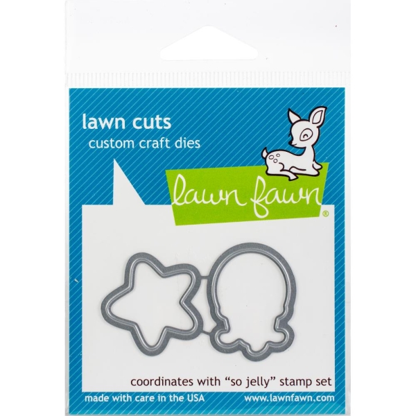 GRATIS! Lawn Fawn - Stanzschablonen So Jelly Craft Dies