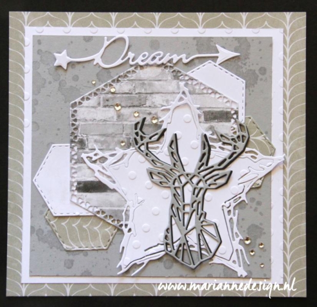 Marianne Design Stanzschablonen Naturstern 10.5cm
