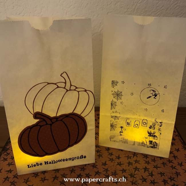 GRATIS! Penny Black Holzstempel Halloween Montage