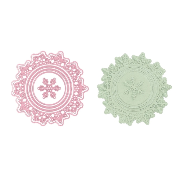 Nellie's Choice Stanzformen Schneeflockenkreis Multiframes Dies