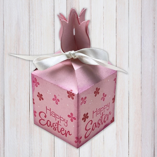 Nellie's Choice Stanzform Tulpenbox Wrapping Box Tulip Multiframes Dies 14.5x21.1cm