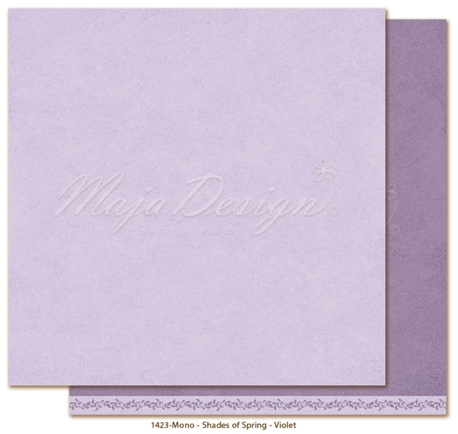 Maja Design Monochromes Shades of Spring Garden Violet 12x12"