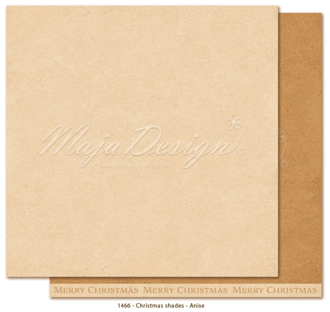Maja Design Papier Monochromes Christmas Shades Anise 12x12"