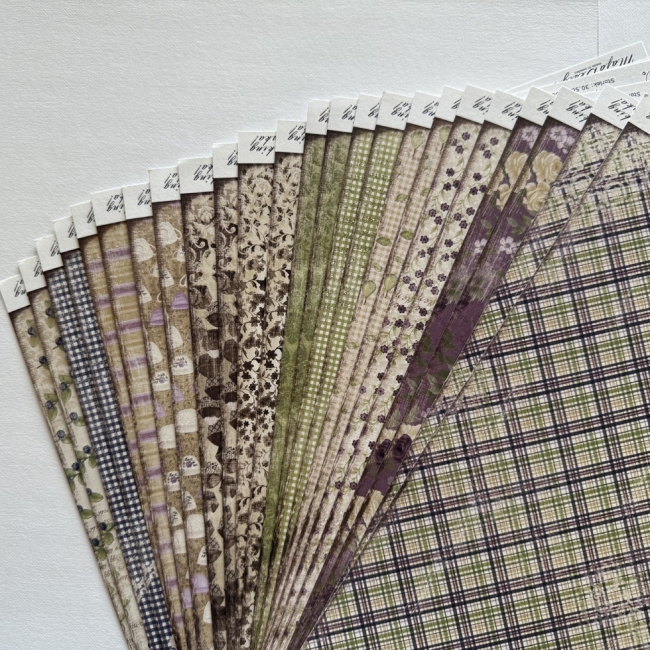 Superaktion! Maja Design Papiere im Set Fika 12x12" 24 Bogen