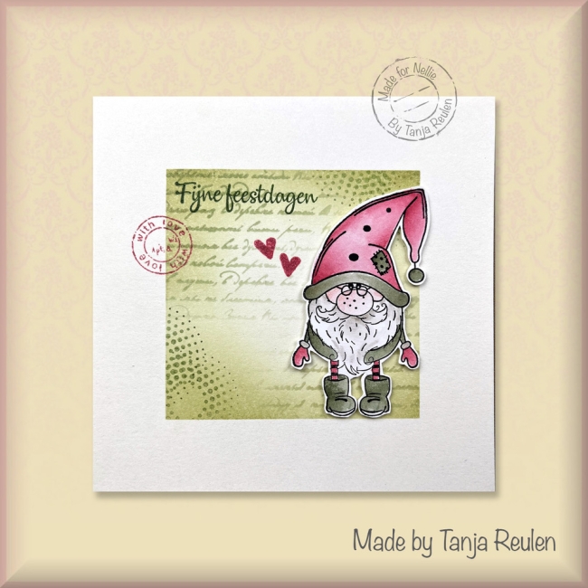 Nellies' Choice Stempel Weihnachtswichtel 4.7x7.8cm
