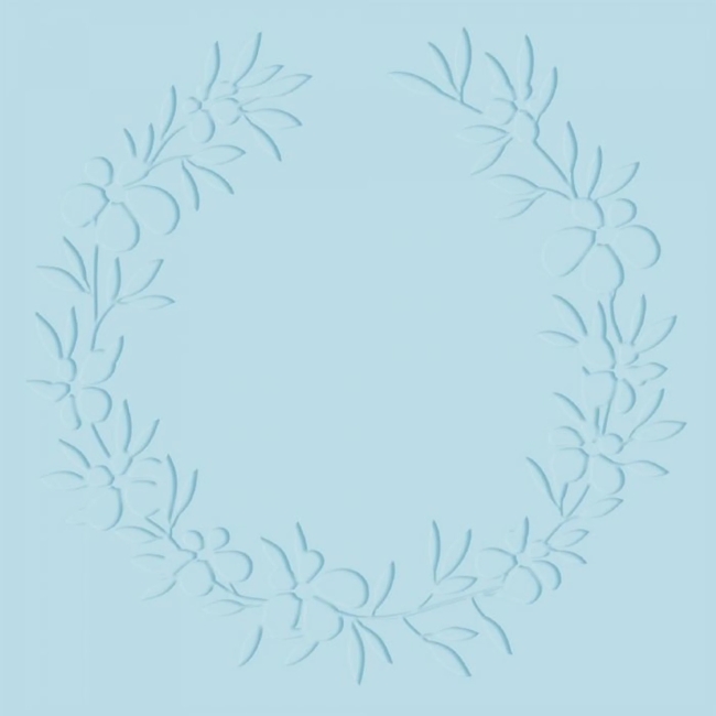 Crafter's Companion Prägeschablone Laubkranz Farmhouse Wreath 15.2x15.2cm