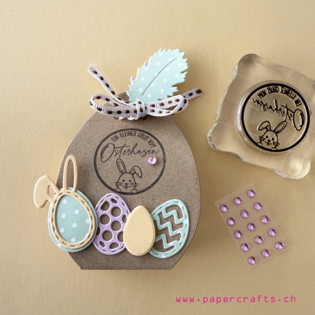 Nellie's Choice Stanzform Eggshaped Box Wrapping Dies Multi Frames