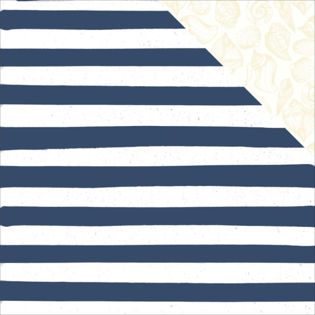 GRATIS! Kaisercraft Papier Summer Splash Beach Towel 12x12"