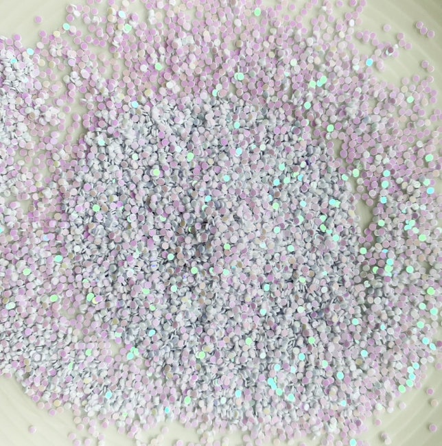 Pailletten Glitzerschnee Iridescent 1mm 10g