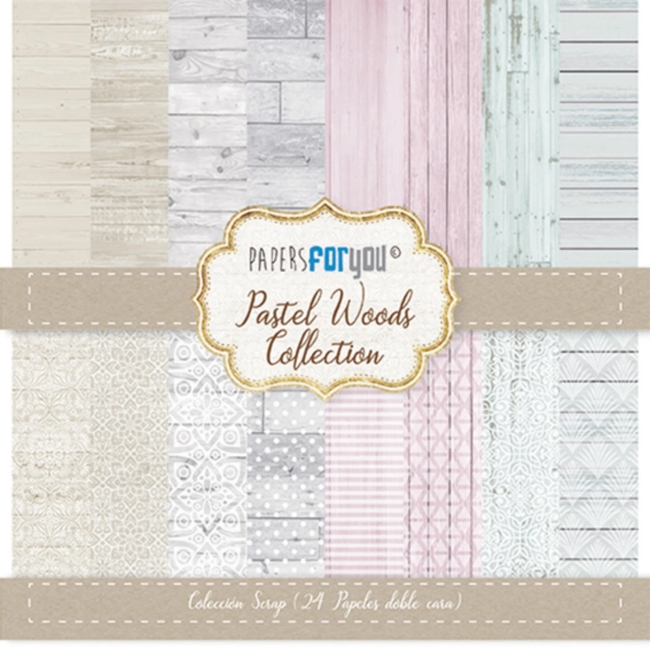 Papers For You Papierpack Pastel Woods Collection 6x6" (15.2x15.2cm)