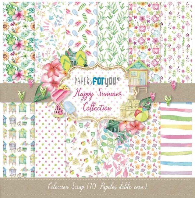 Papers For You Papierpack Happy Summer Collection 12x12"