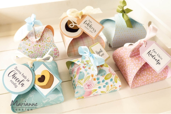 Marianne Design Papierblock Süsse Blumen Sweet Flowers A4