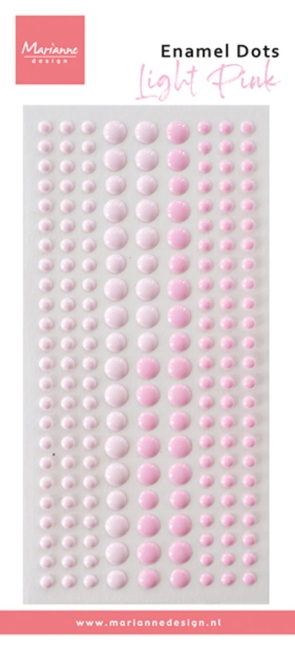Marianne Design Enamel Dots Light Pink