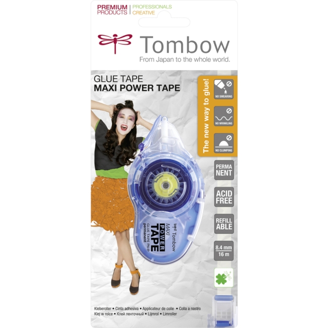 Tombow Kleberoller Maxi Power Tape 8.4mm x 16m