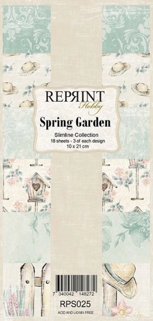 Reprint Papierpack Spring Garden Slimline 10x21cm 170gsm PRE-ORDER Lieferbar ab 29.04.2026