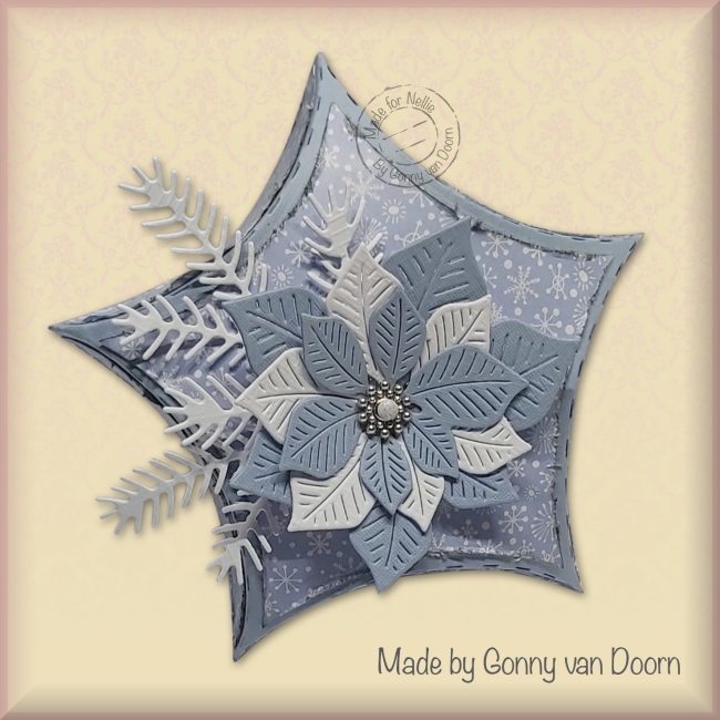 Nellie's Choice Stanzschablone Sternenbox Wrapping Dies 10x10cm