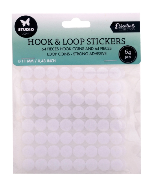 Studio Light Klettpunkte Hook & Loop Stickers 1.1cm