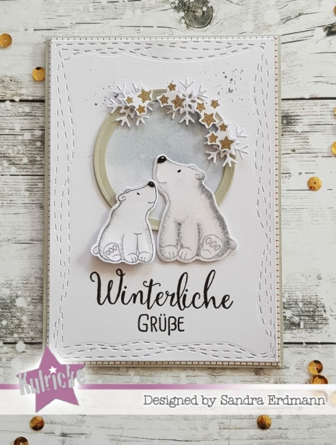 Kulricke Stempel Winterliche Grüsse Clear Stamps