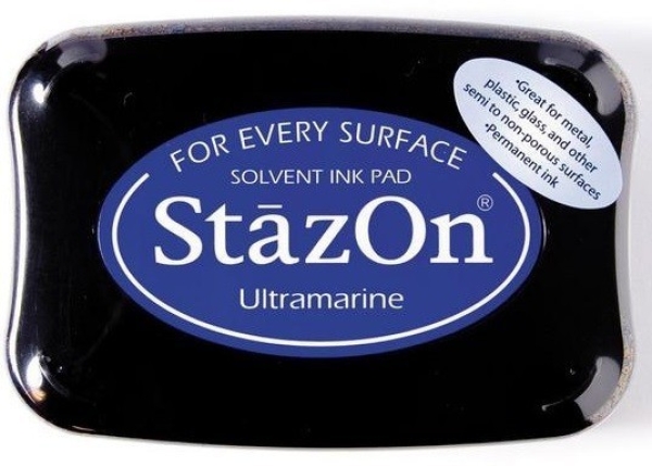 Tsukineko StazOn Stempelkissen Ultramarine Ink Pad