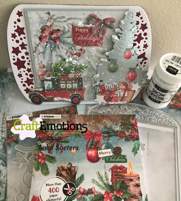 GRATIS! Studio Light Stanzform Weihnachtsbaum Build a Christmas Tree Sending Joy Nr. 51