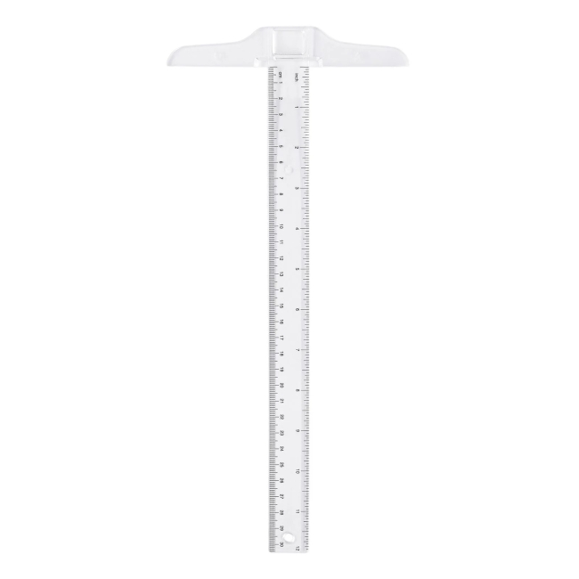 Vaessen Creative T-Lineal transparent 30cm