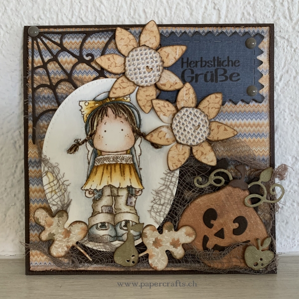 GRATIS! Magnolia Clingstempel Summer Tilda with Bowknot