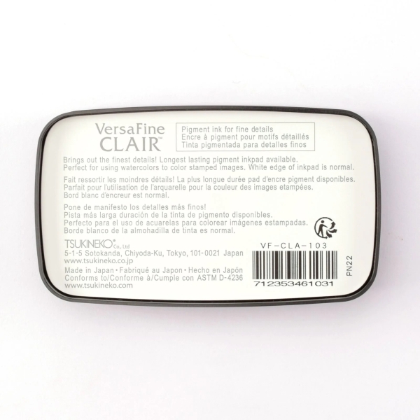 Tsukineko VersaFine Clair Pigment Stempelkissen Lilac Bloom
