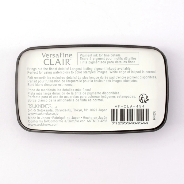 Tsukineko VersaFine Clair Pigment Stempelkissen Portobello