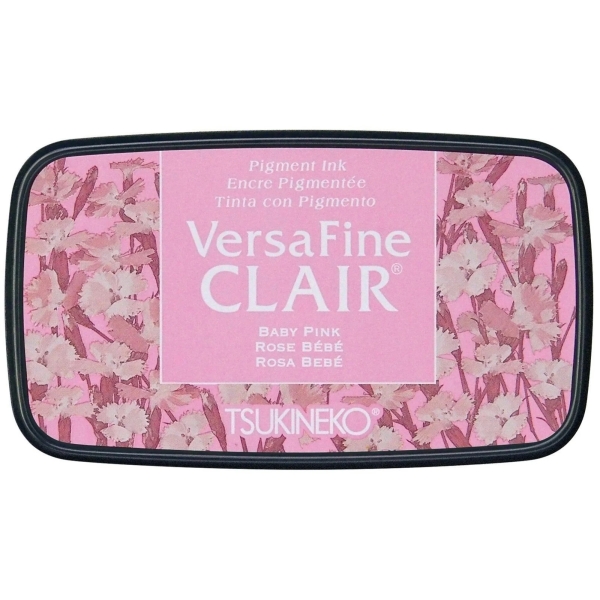 Tsukineko VersaFine Clair Pigment Stempelkissen Baby Pink