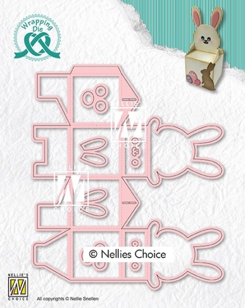 Nellie's Choice Stanzschablone Kleine Osterbox Easter Box Wrapping Die