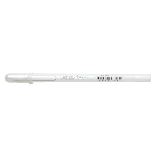 Sakura Gelstift Gelly Roll Glaze Weiss Transparent