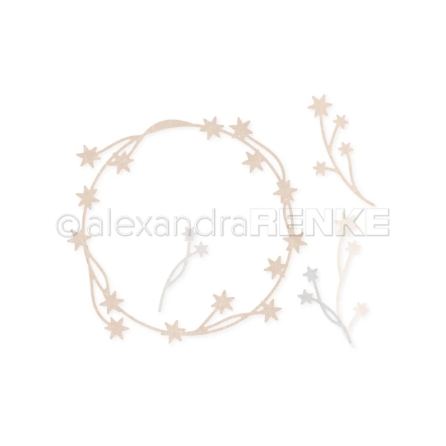 Alexandra Renke Stanzformen Funkelsternkranz 10cm