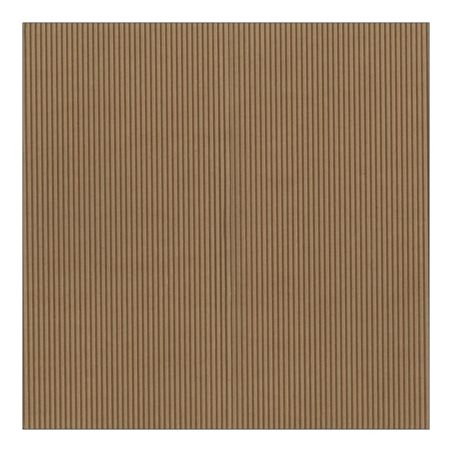 Fancy Pants Designs - Corrugated Cardstock 12x12" - Kraft