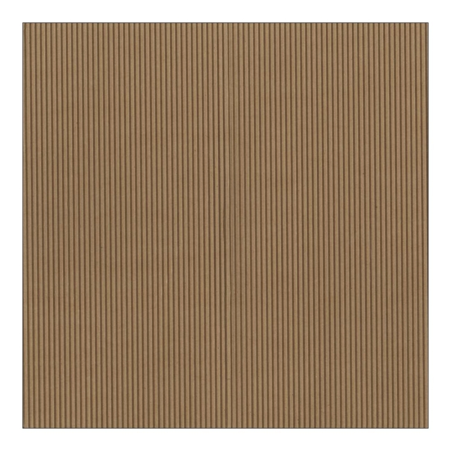 Fancy Pants Designs - Corrugated Cardstock 12x12" - Kraft