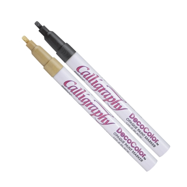 GRATIS! Uchida Deco Color Calligraphy Opaque Paint Marker Weiss