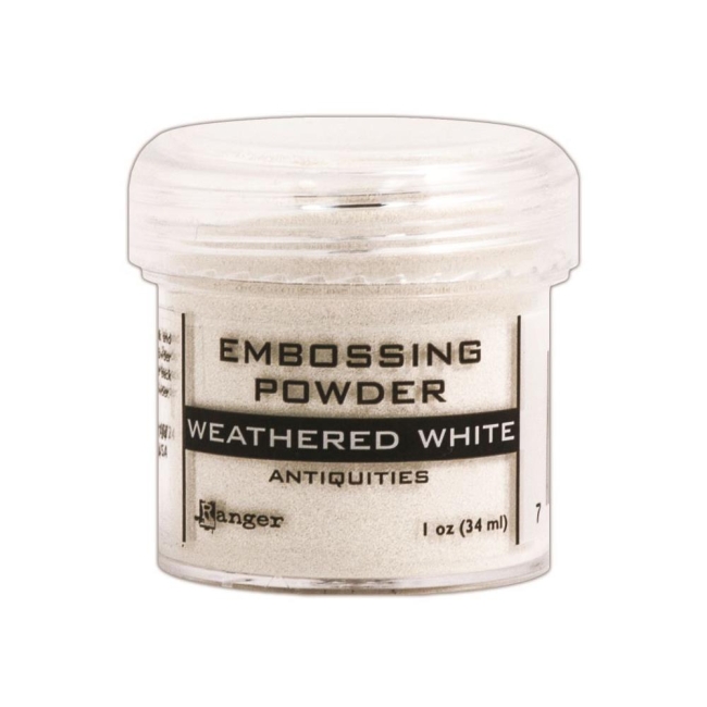 Ranger Embossingpulver Weathered White Embossing Powder